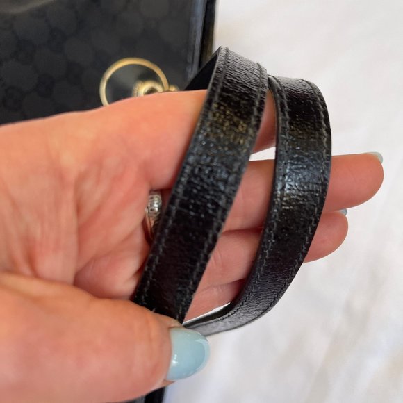 Auc Gucci Eclipse GG Canvas/patent leather Medium Tote - Picture 16 of 16